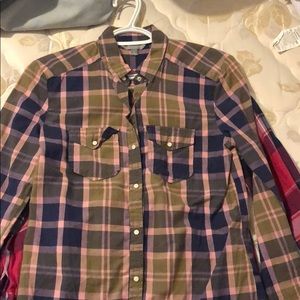 Button down flannel